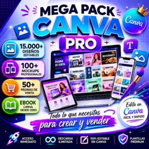 Mega Pack Canva Pro