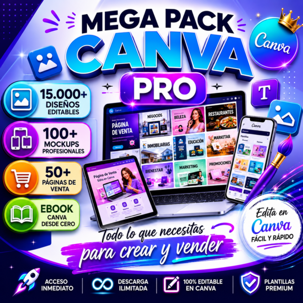Mega Pack Canva Pro